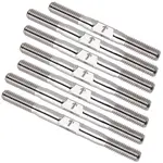 1UP 1UP-74913 1up Racing Pro Duty Titanium Turnbuckle Set - AE RC10 Factory Team - Raw