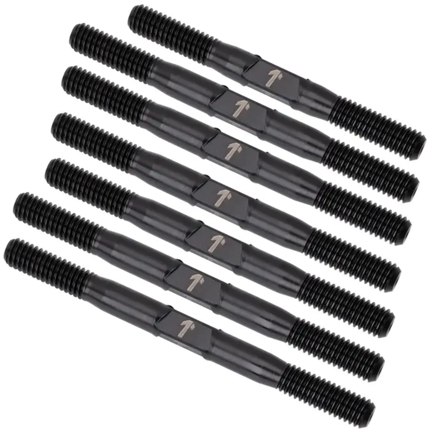 1UP 1UP-74913B 1up Racing Pro Duty Titanium Turnbuckle Set - AE RC10 Factory Team - Black