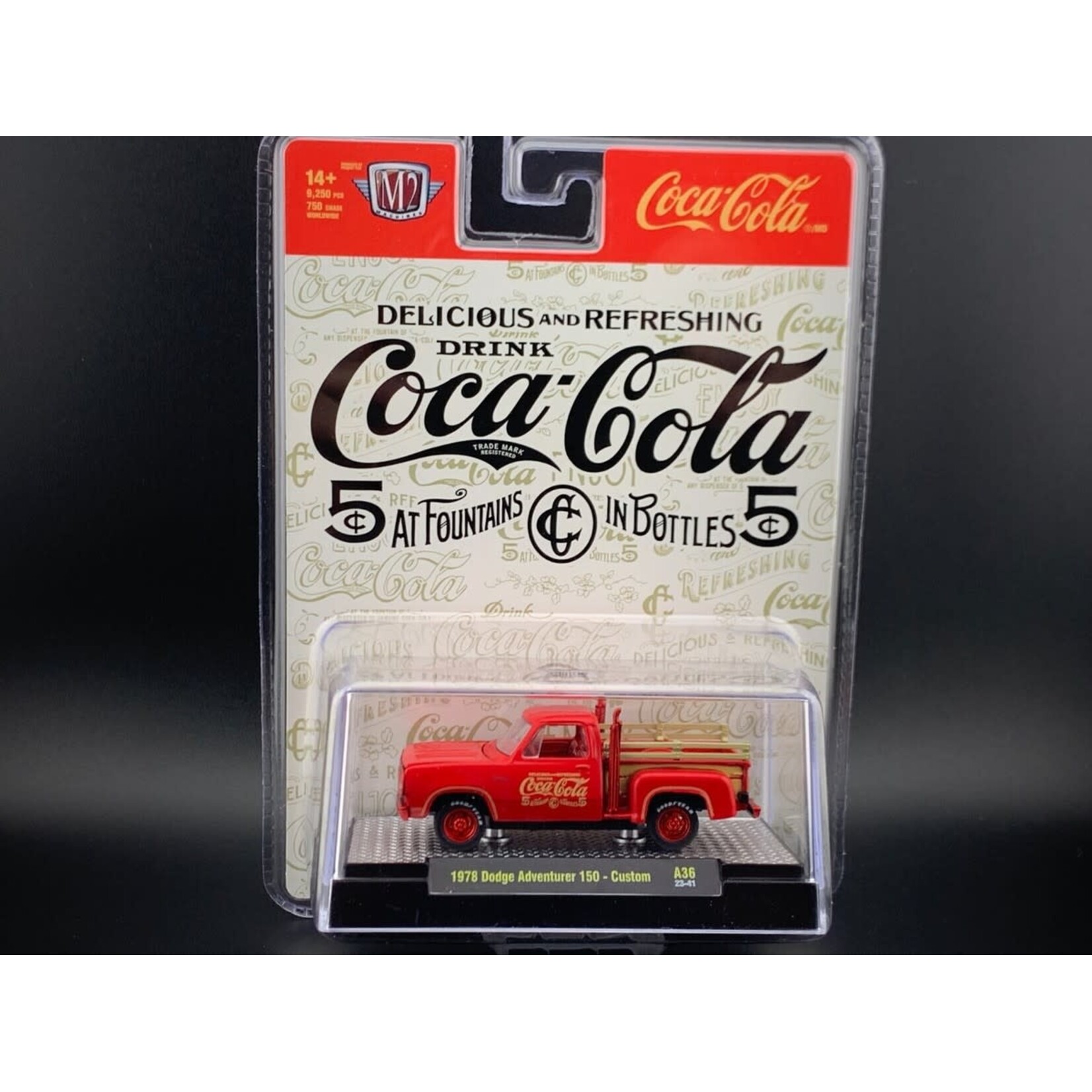 M2 Machines M2-52500-A36-CHASE M2 Machines 1978 Dodge Adventurer 150 Custom Coca-Cola
