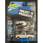 Johnny Lightning JLSP297ACHASE Johnny White Lightning 1984 Ford Ranger (Project in Progress) Medium Brite Blue w/White Mismatched Panels