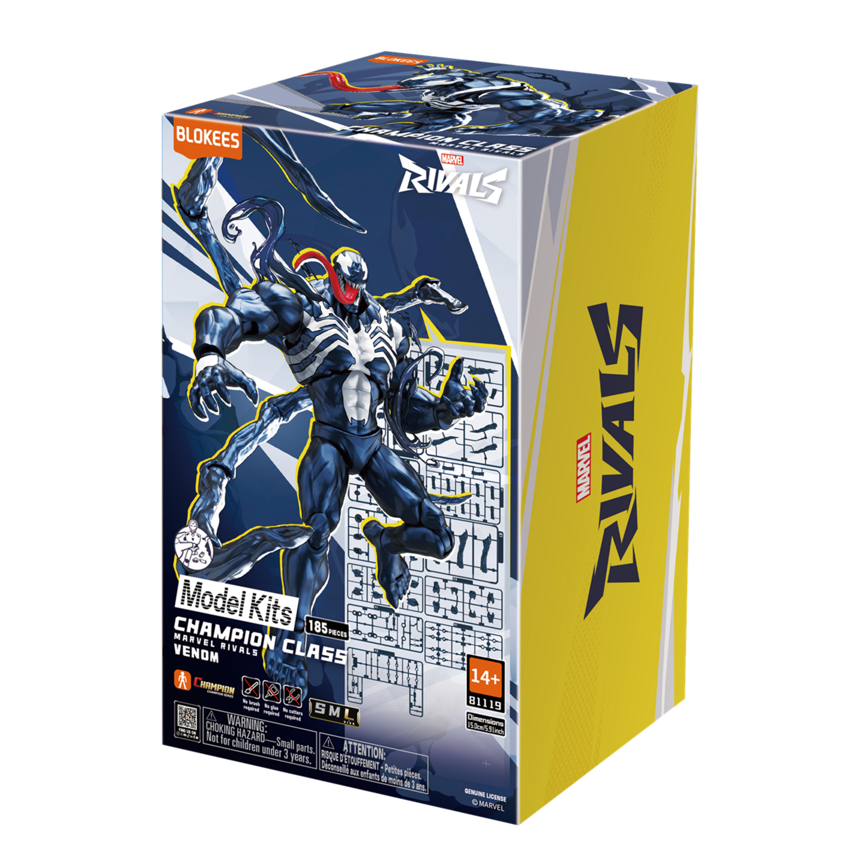Blokees BKE81119 Blokees Marvel Rivals Venom Plastic Model Kit