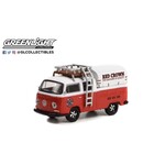 Greenlight GLT36050-A Greenlight 1969 Volkswagen Type 2 Double Cab Pickup Red Crown Gasoline Club Vee-Dub Series 14