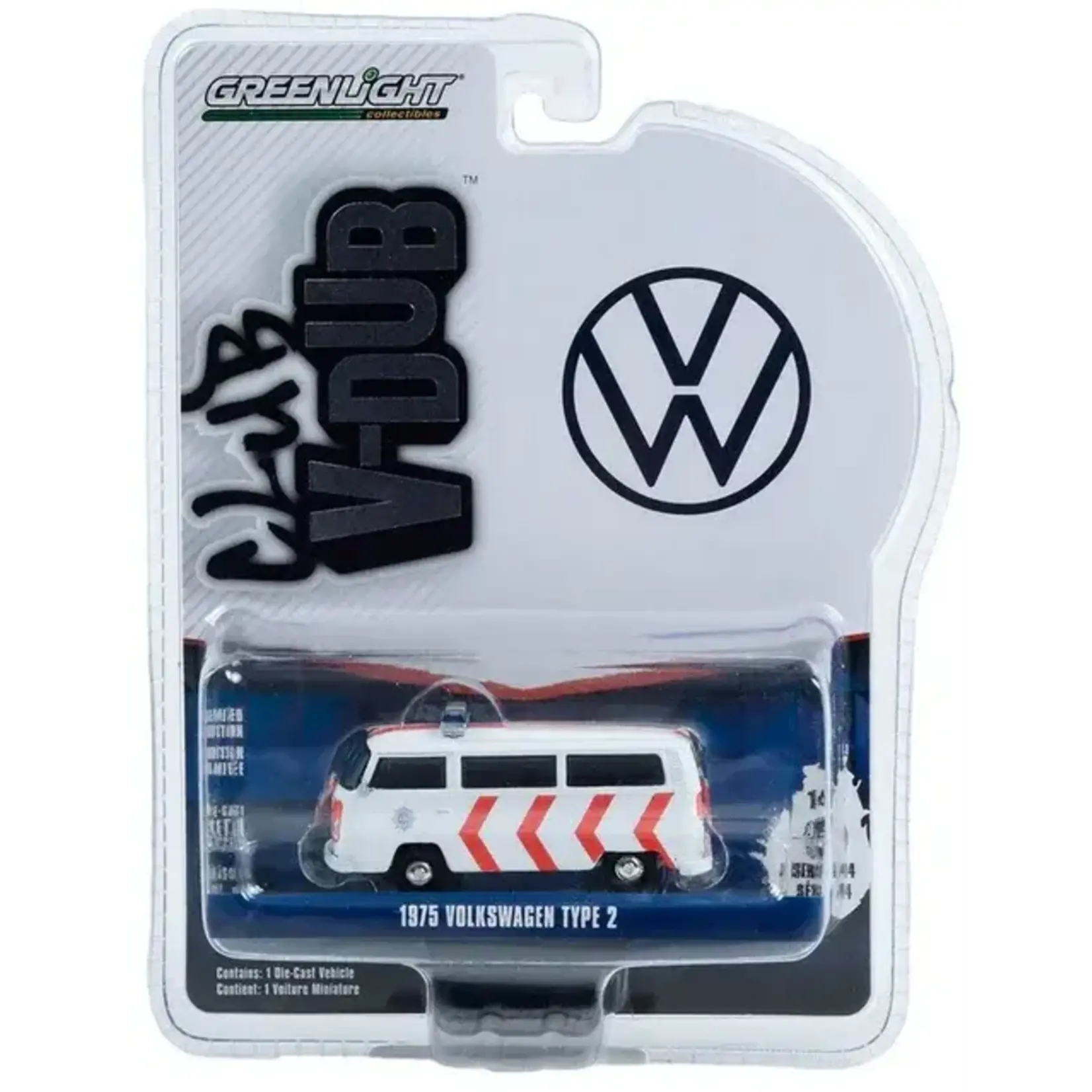 Greenlight GLT36050-B Greenlight 1975 Volkswagen Type 2 T2B Rijkspolitie Dutch National Police Club Vee-Dub Series 14