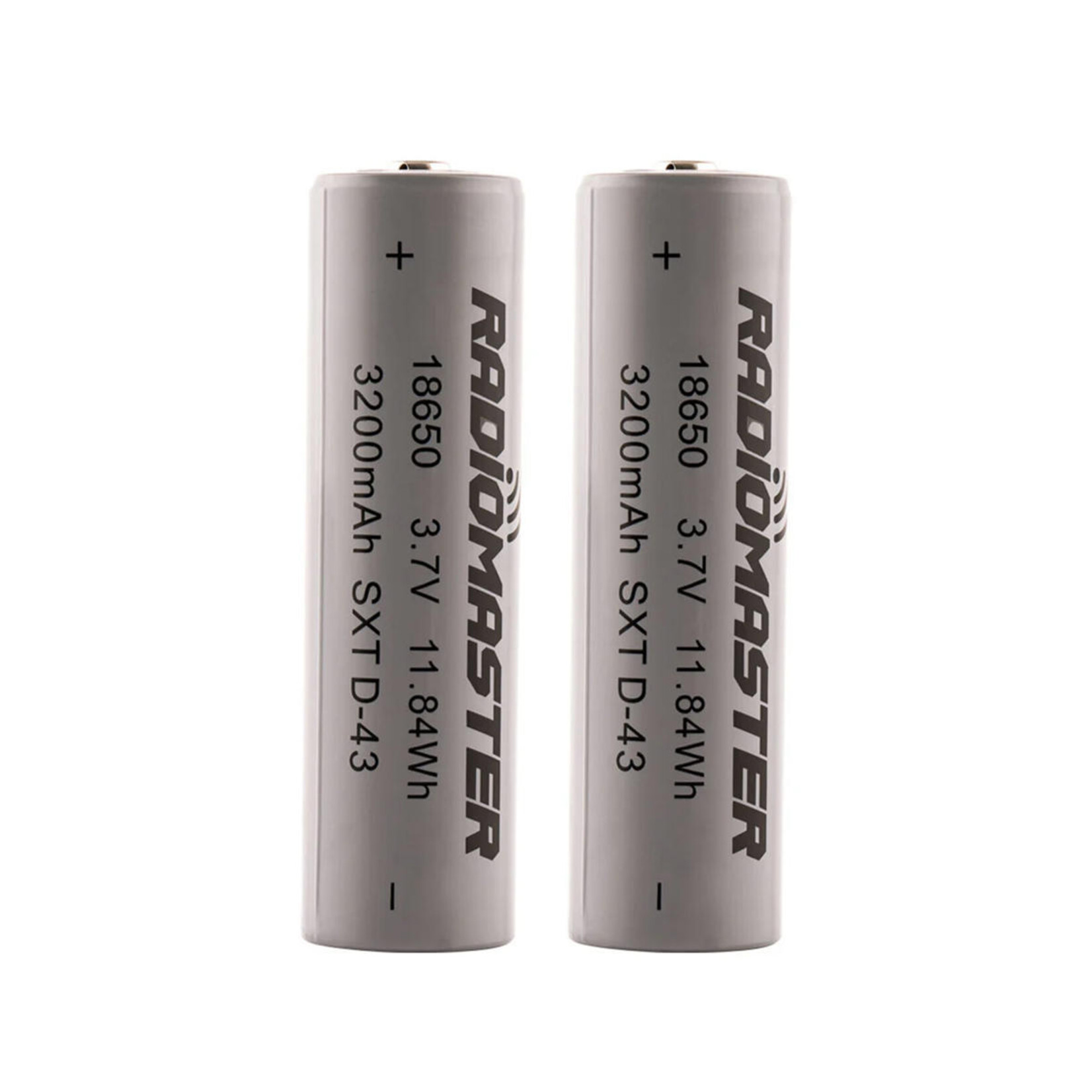RM-HP0157.18650-3200 RadioMaster 18650 LiIo Battery (2) (3.7v/3200mah)