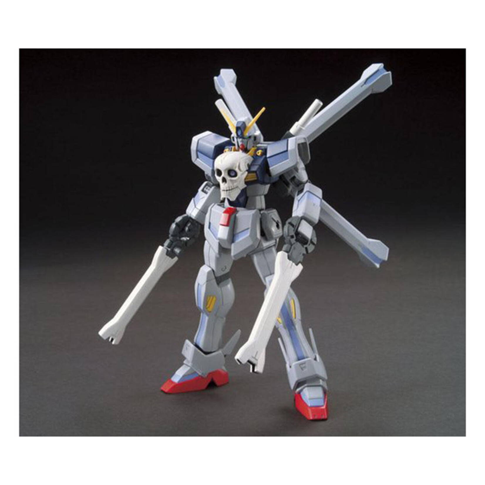 Bandai BAS2256316 Bandai 1/144 HGBF #14 Cross Bone Gundam Maoh Gundam Build Fighters Plastic Model Kit