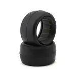 JConcepts JCO4095-06 JConcepts Silent Rage 2.2 Rear Buggy Dirt Oval Tires (2) (Silver)