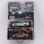 Mini GT MGT00107 Mini GT Nissan Skyline GT-R (R32) Silver