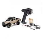 Axial AXI-3289T2 1/30 SCX30 Toyota Tacoma TRD Pro Overland Edition 4X4 RTR Brushed Rock Crawler (Battery & Charger Included), Tan