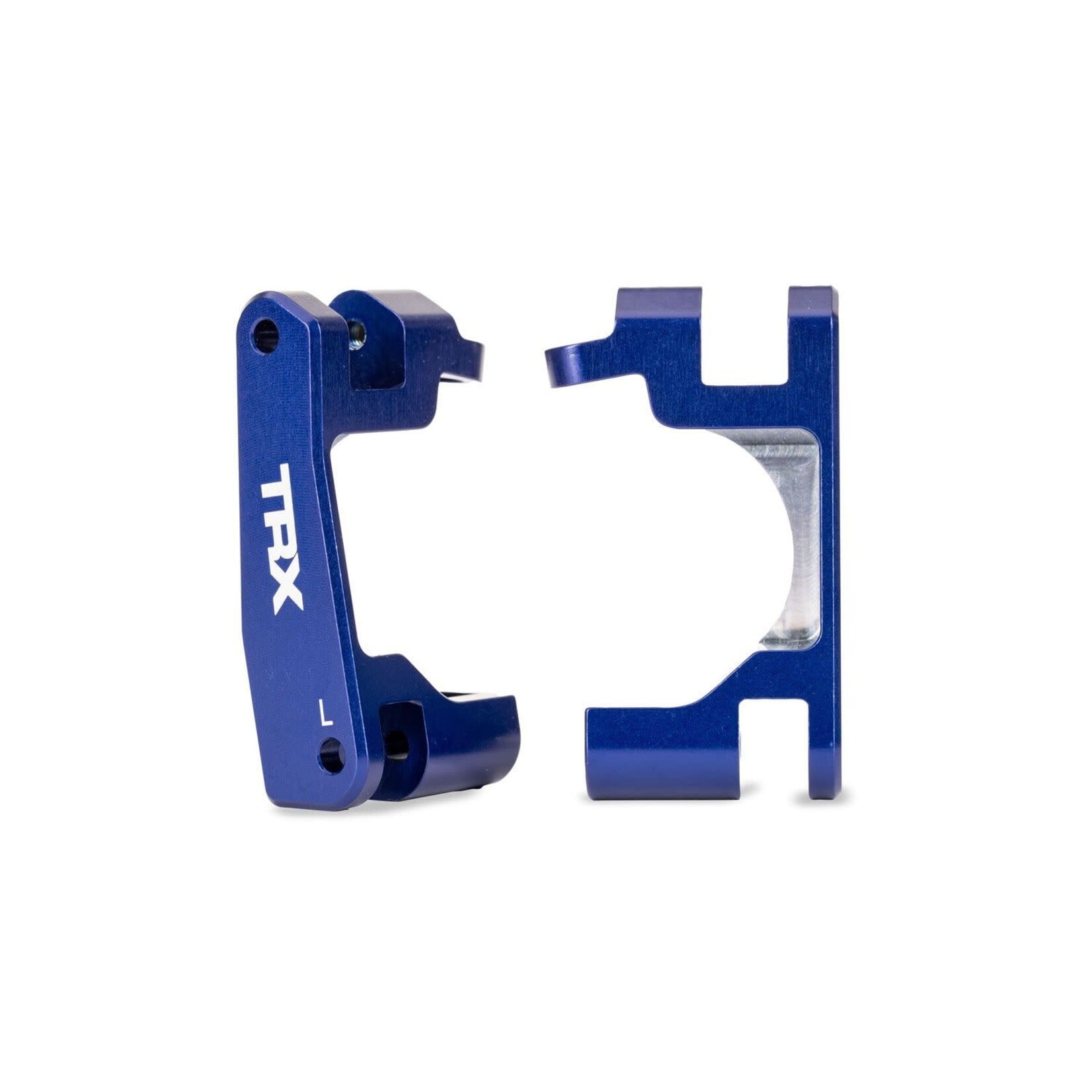 Traxxas **TRA9063-BLUE Traxxas Blue Aluminum Caster Blocks (L&R)