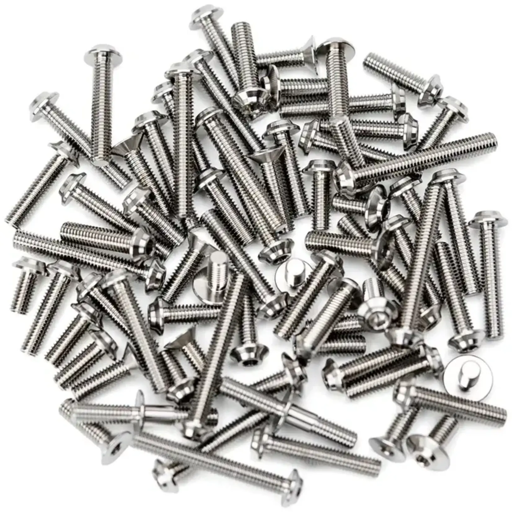 1UP **1UP71917 1UP Associated TC28 Pro Duty Titanium Upper Screw Set (46)