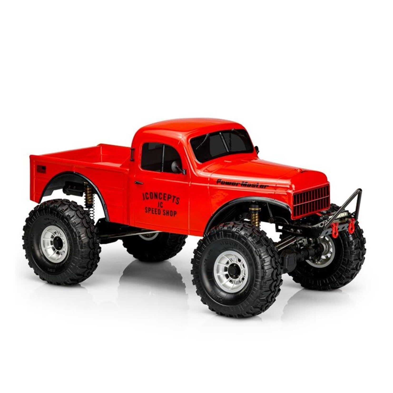 JConcepts **JCO0469 JConcepts Power Master Scale Rock Crawler Body (Clear) (12.3")