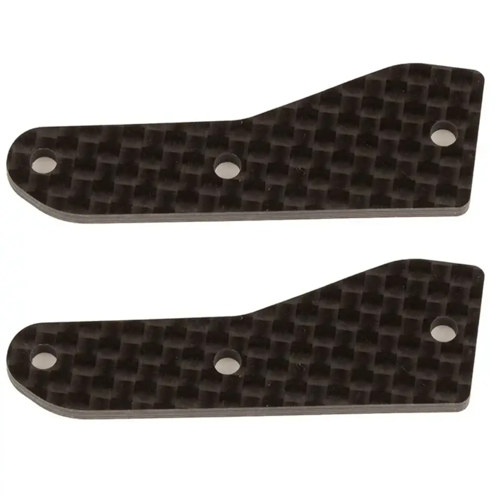 Team Associated **ASC81537 Team Associated RC8B4/RC8B4e Factory Team Carbon Front Upper Arm Inserts (2) (2.0mm)