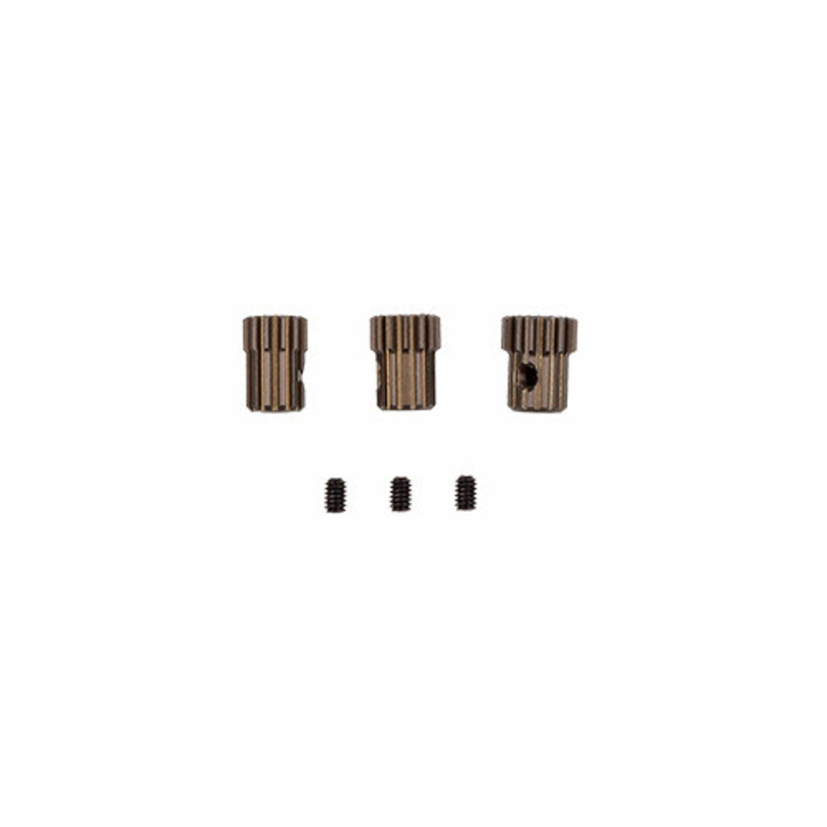 Team Associated ASC21691 Associated RC28R Ft Aluminum 1:28 Scale Pinion Gear Set, 12-14 Tooth - 64p
