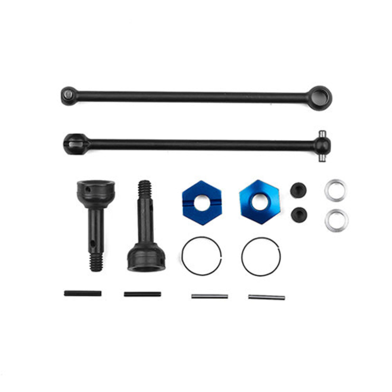 Team Associated ASC6543 Associated RC10 4WD Front CVA Assembly