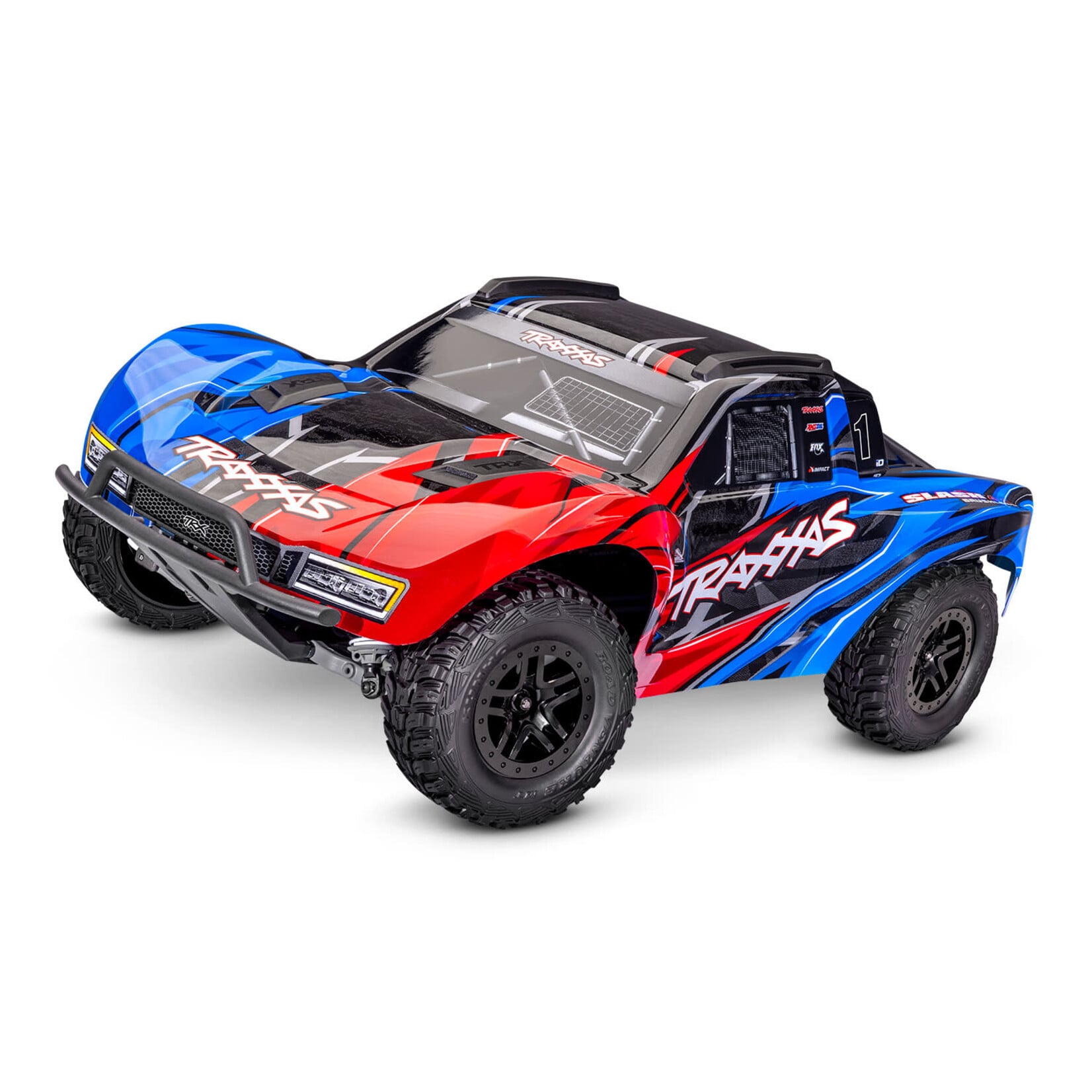 Traxxas TRA68454-4-RED Traxxas Slash 4X4 Brushless VX3 Red