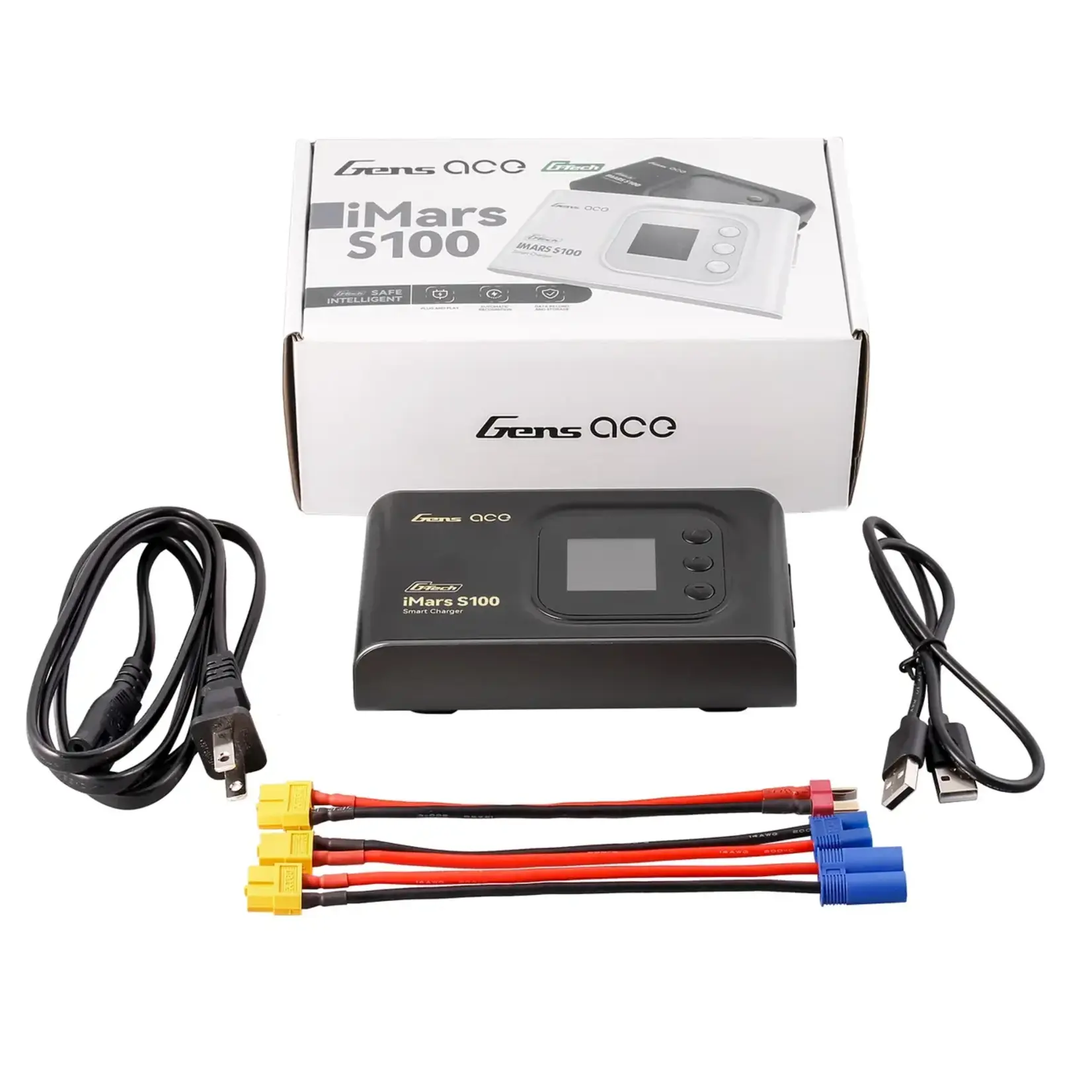 Gens Ace GEAS100-UB Gens Ace IMars S100 G-Tech Smart AC Balance Battery Charger (6S/10A/100W) (Black)