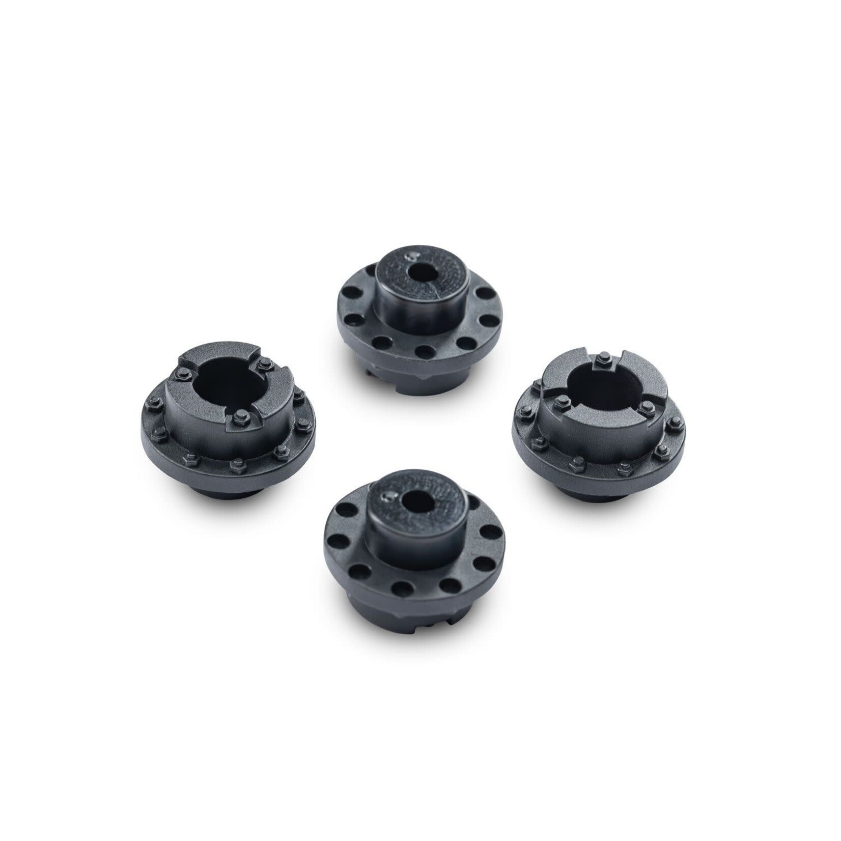 Traxxas TRA9075-SLGRY Traxxas VX3 4X4 Center Caps Wheel (Slate Gray) (4)