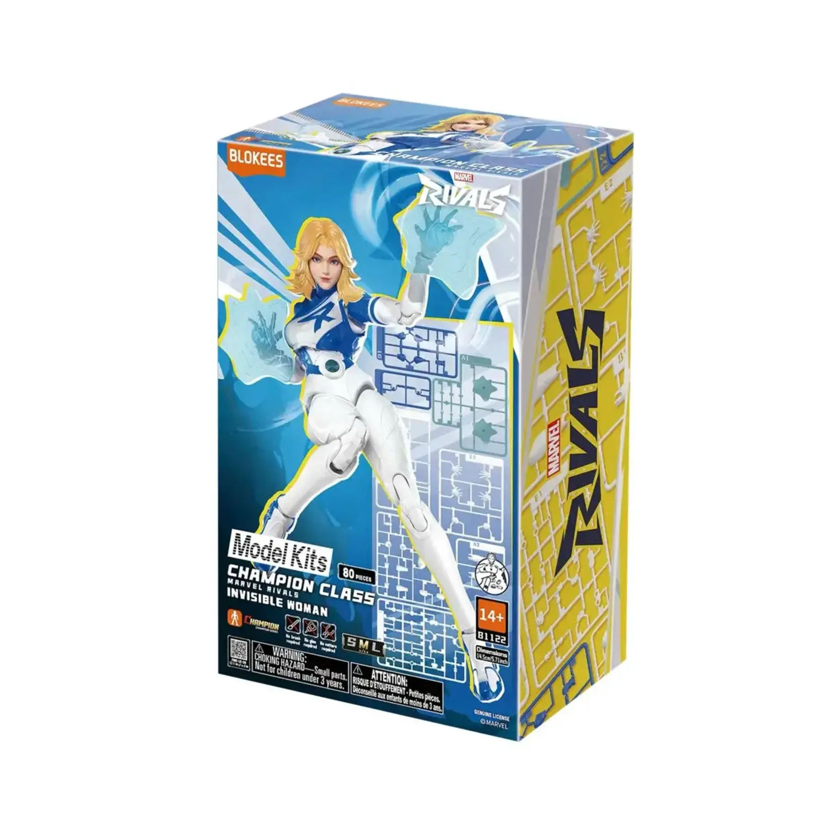 Blokees BKE81122 Blokees Invisible Woman Marvel Rivals