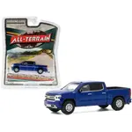 Greenlight GLT35170-F Greenlight 2020 Chevrolet Silverado High Country Pickup Truck North Sky Blue Metallic All-Terrain Series 10