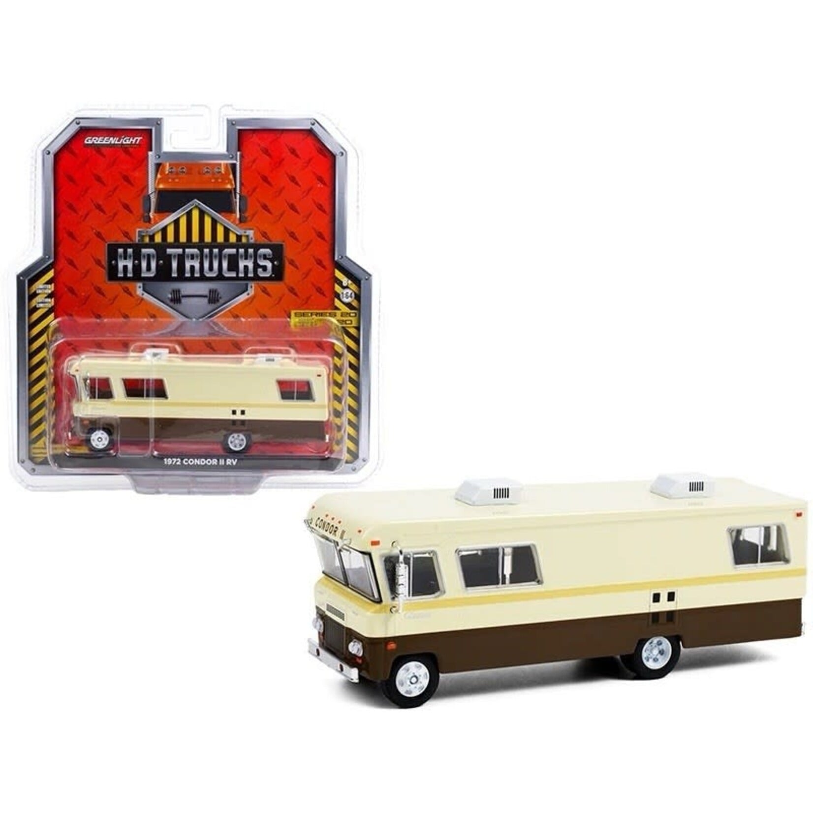 Greenlight GLT33200-B Greenlight 1972 Condor II RV Beige And Brown H.D. Trucks Series 20