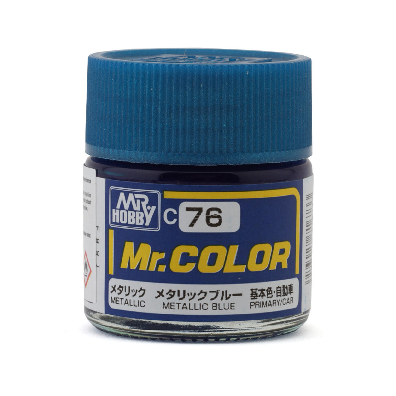 GSI Creos GUZC076 GSI Creos Mr. Hobby C76 Metallic Blue Acrylic Hobby Paint (10ml)
