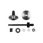 Team Associated ASC6835 RC10 6-Gear Transmission Top Shaft, Pinion, Outer Hub and Diff Spring