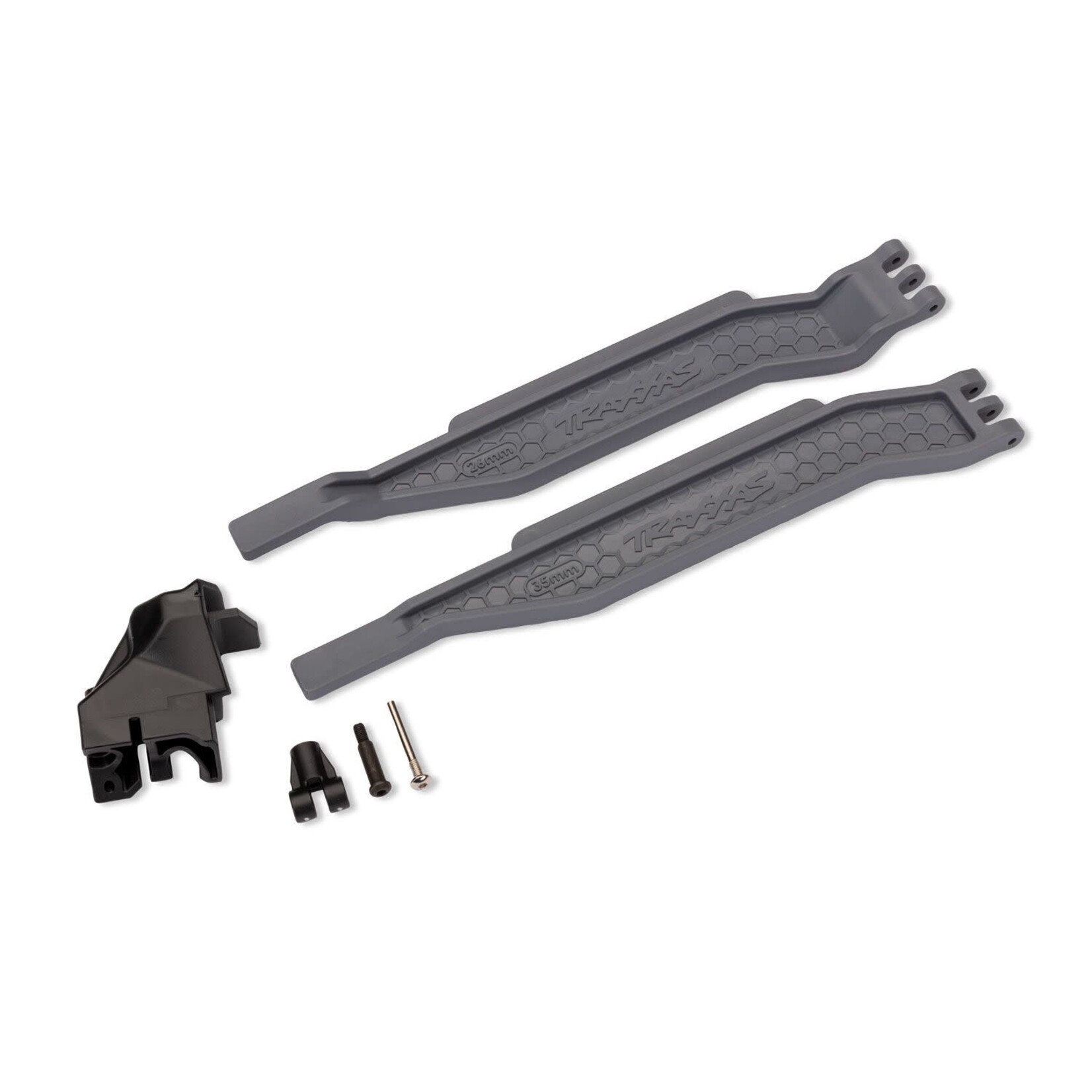 Traxxas TRA9026-SLGRY Traxxas VX3 4X4 Battery Hold-Down (Slate Gray)/ Battery Clip/ Hold-Down Post/ Screw Pin/ Pivot Post Screw
