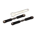 Traxxas TRA7493-GRAY Traxxas VX3 4X4 Turnbuckles Camber Links Or Toe Links Long (Steel Gray) (2)