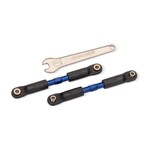 Traxxas TRA7493-BLUE Traxxas VX3 4X4 Turnbuckles Camber Links Or Toe Links Long (Steel Blue) (2)