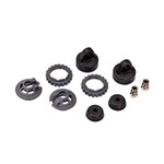 Traxxas TRA7468-SLGRY Traxxas Slash 2WD Caps And Spring Retainers Gtr Shock (Upper Cap (2)/ Hollow Balls (2)/ Bottom Cap (2)/ Upper & Lower Retainers (Slate Gray) (2 Each))