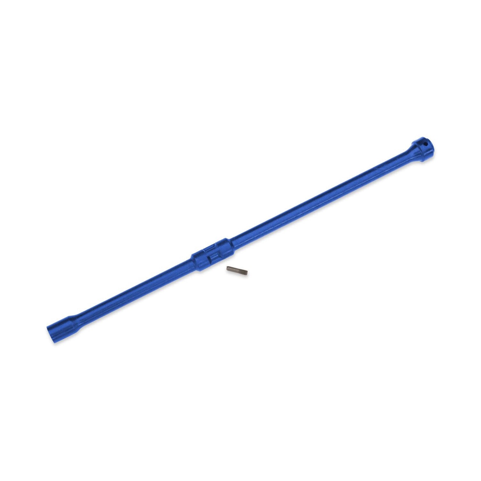 Traxxas TRA7455X-BLUE Traxxas VX3 4X4 Driveshaft Center Plastic (Blue)/ Screw Pin