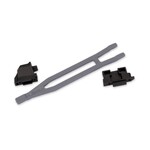 Traxxas TRA7426-SLGRY Traxxas VX3 4X4 Battery Hold-Down (1)/ Hold-Down Retainer Front & Rear (Slate Gray) (1 Each)