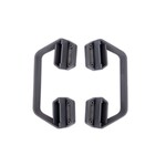 Traxxas TRA7423-SLGRY Traxxas VX3 4X4 Nerf Bars Chassis (Slate Gray) (2)