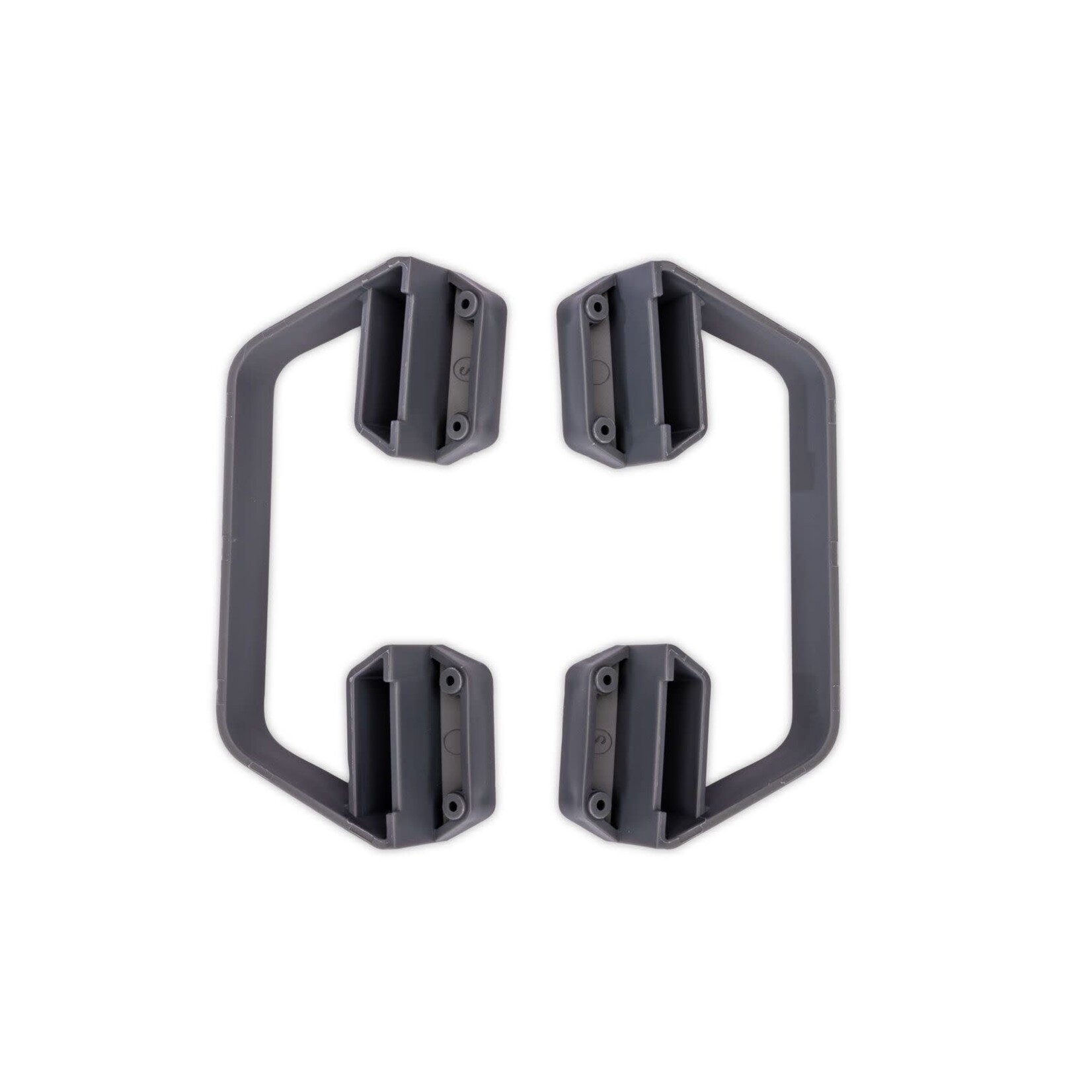Traxxas TRA7423-SLGRY Traxxas VX3 4X4 Nerf Bars Chassis (Slate Gray) (2)