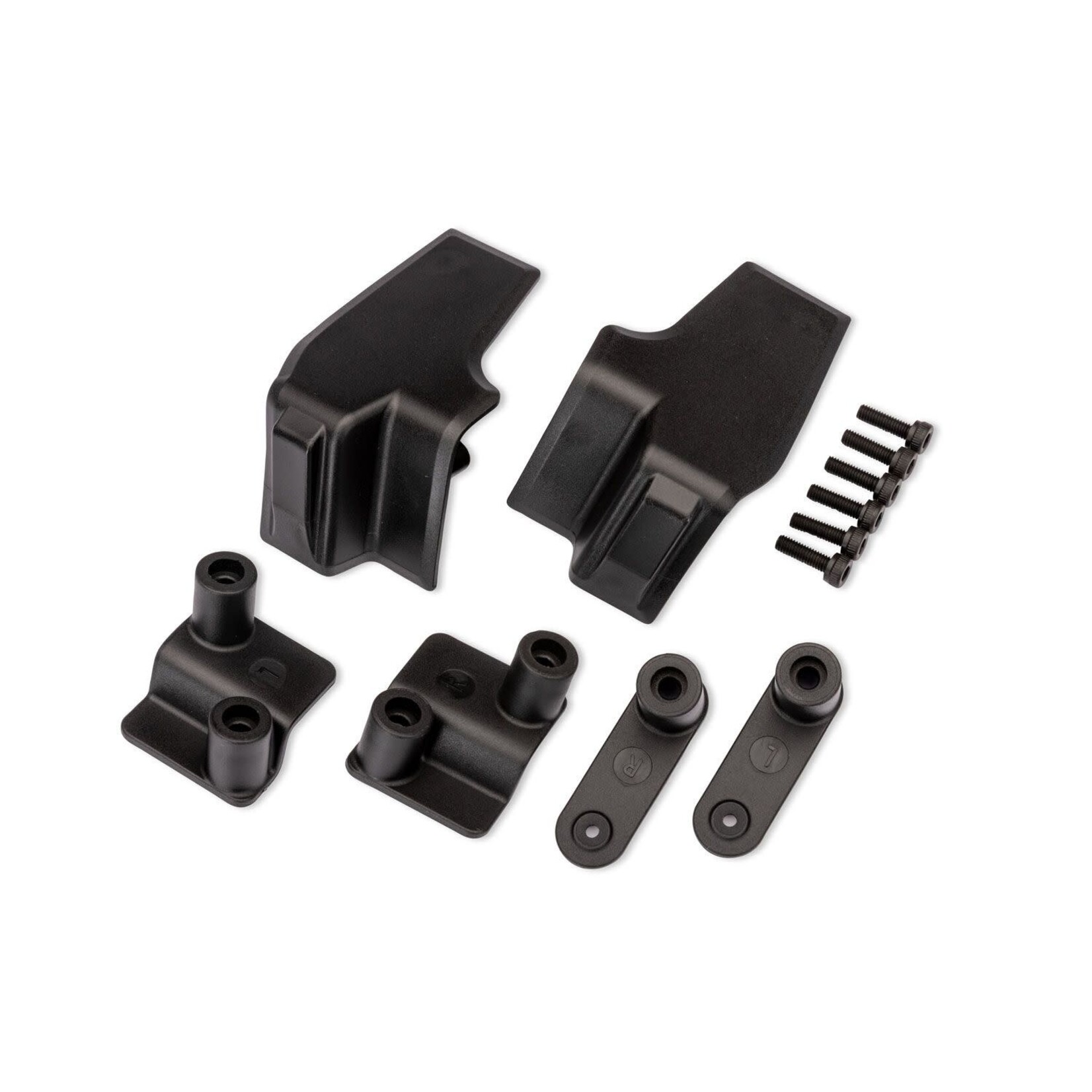 Traxxas TRA6993 Traxxas Slash 2WD Skid Pads Tailgate (Left & Right)/ Retainers (Left (2) Right (2))/ 3X10Mm Cs (6) (Fits #6958 Body)