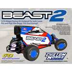 Custom Works RC Products CW0652 Custom Works Beast 2 Midget Kit