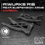 R1 R1-920316 R1WURKS R1B Carbon Rear Suspension Arms