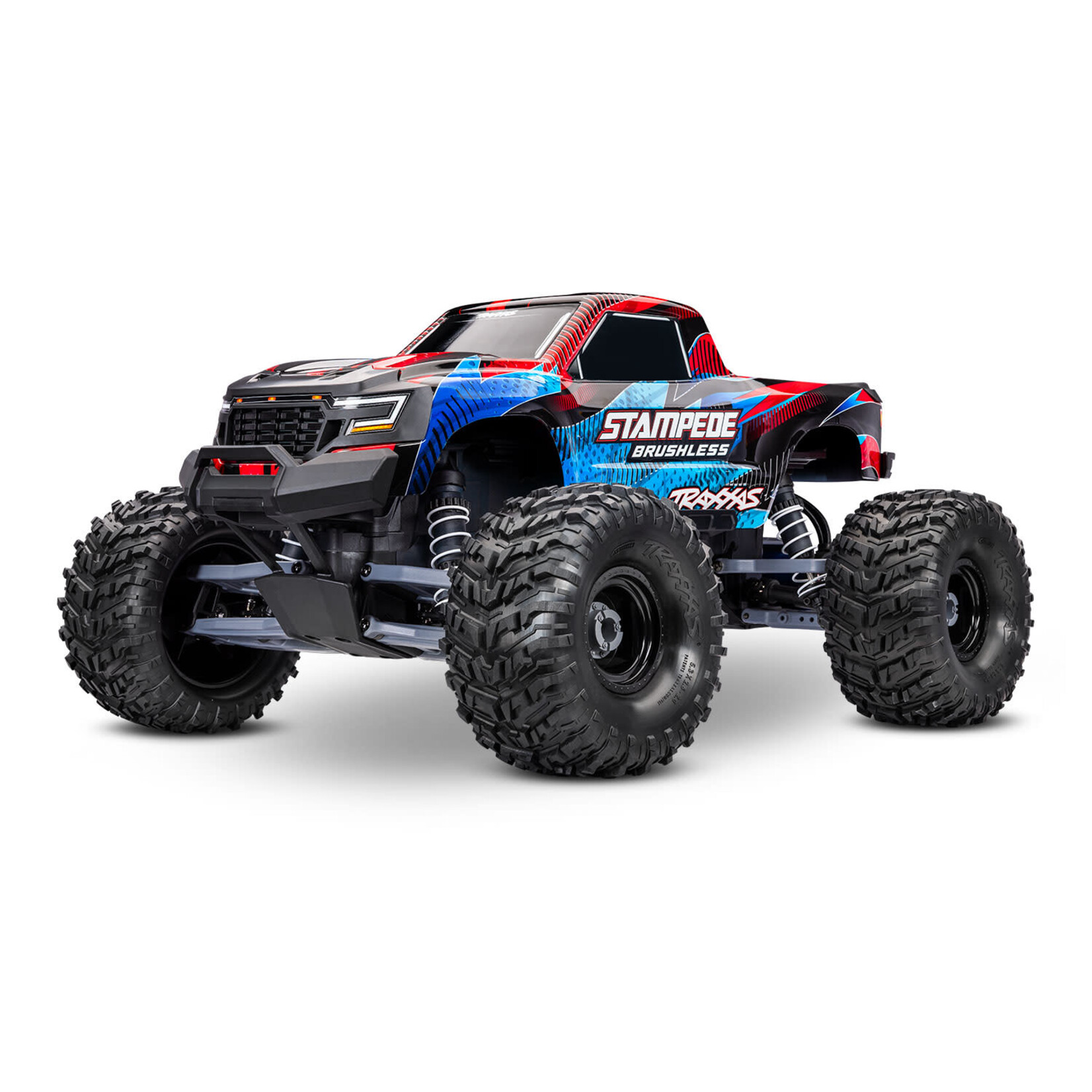 Traxxas TRA136454-4-RED Traxxas Stampede 2WD VX3 Brushless Red