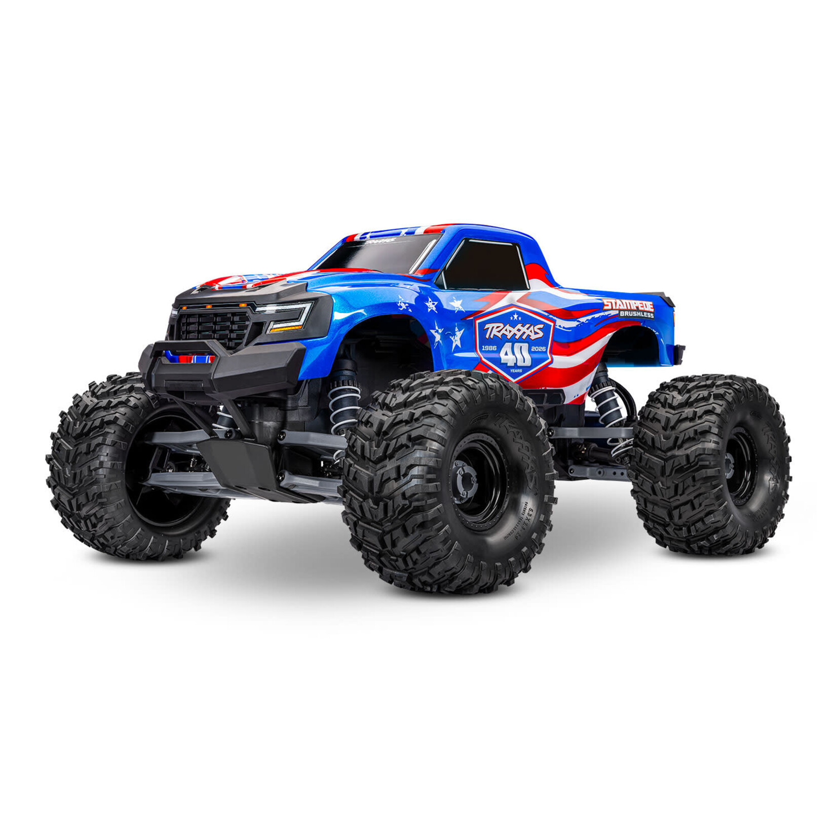 Traxxas TRA136454-4-40TH Traxxas Stampede 2WD VX3 Brushless 40th Anniversary