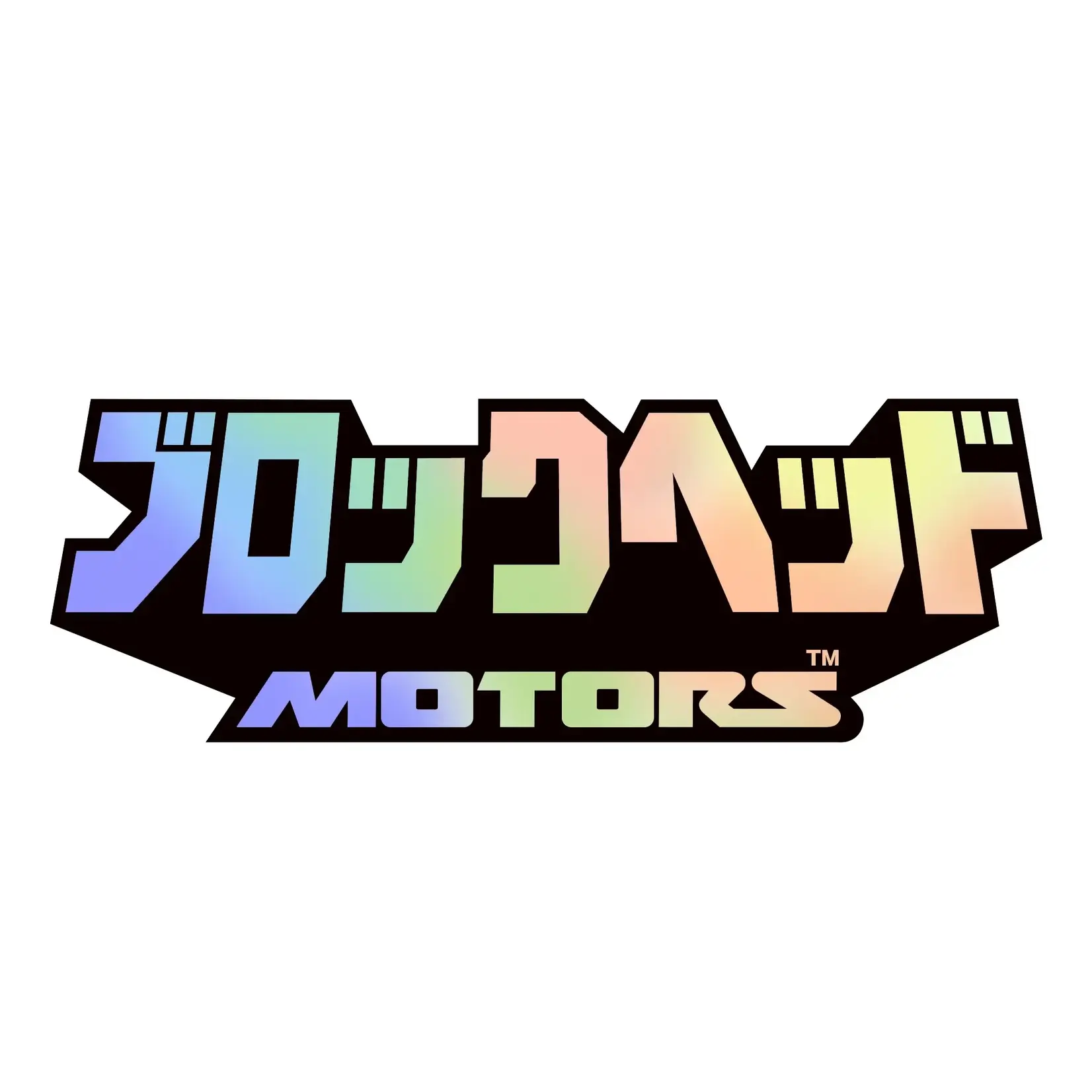 Blockhead Motors Blockhead "Blockhead" Kana Logo Sticker/Hologram