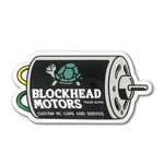 Blockhead Motors BHM1012 Blockhead Motors  Motor Sticker [Black]