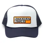 Blockhead Motors Blockhead  MOTORS Mesh Cap Two-Tone / Embroidered Logo Navy