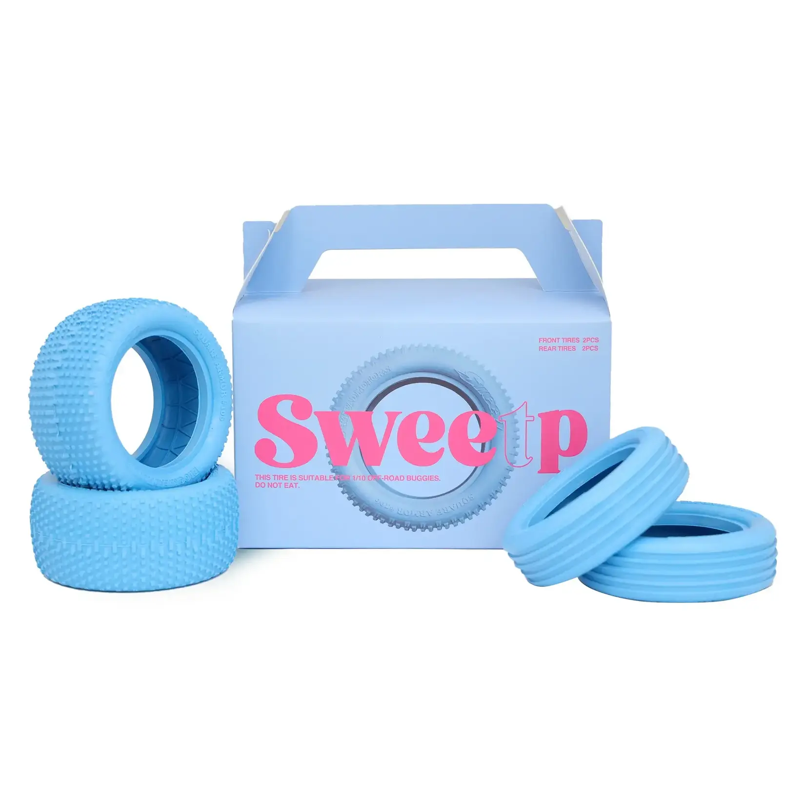 Blockhead Motors Blockhead Sweep x BLOCKHEAD MOTORS Blue Tire SWEET BOX Set