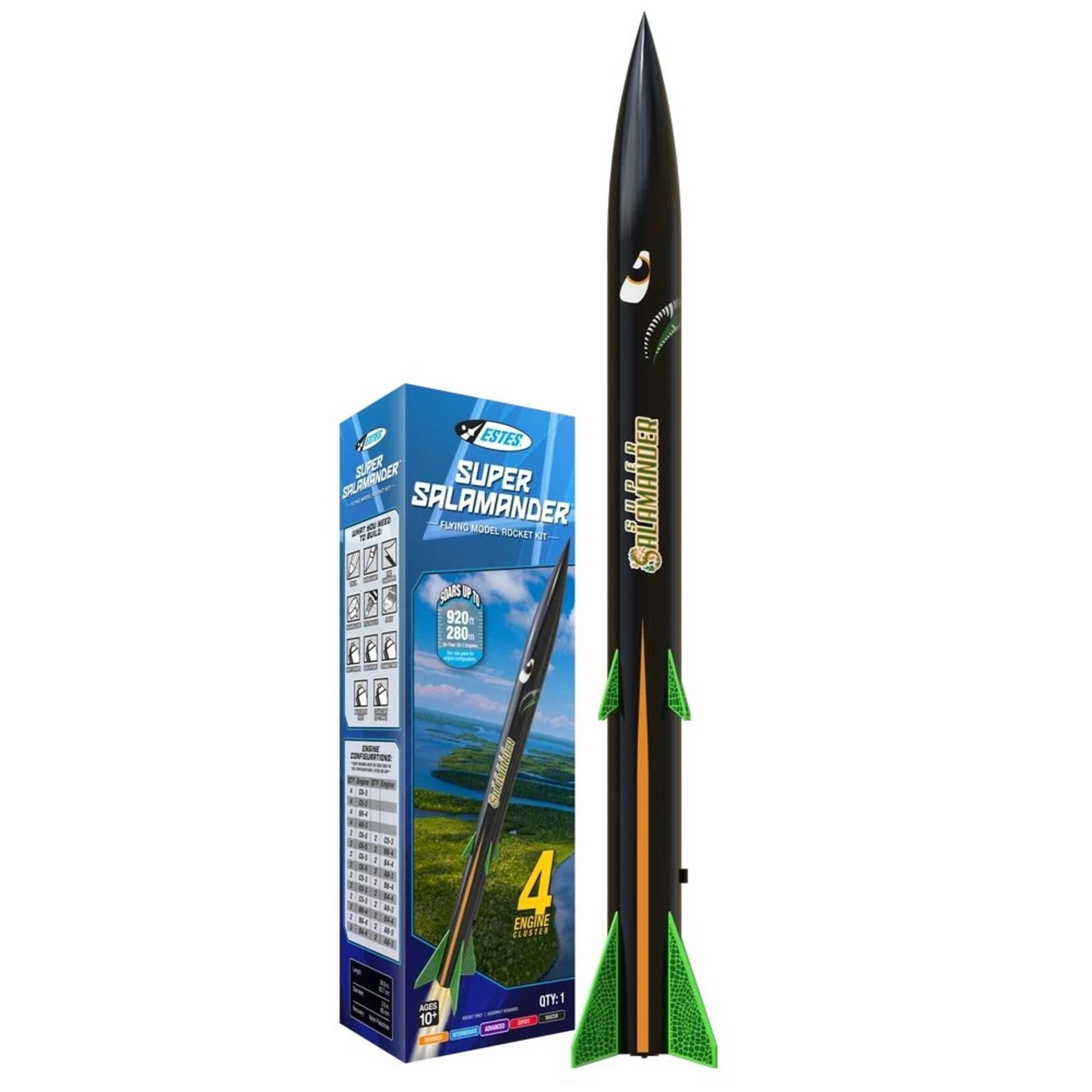 Estes EST0658 Estes Super Salamander Rocket Kit