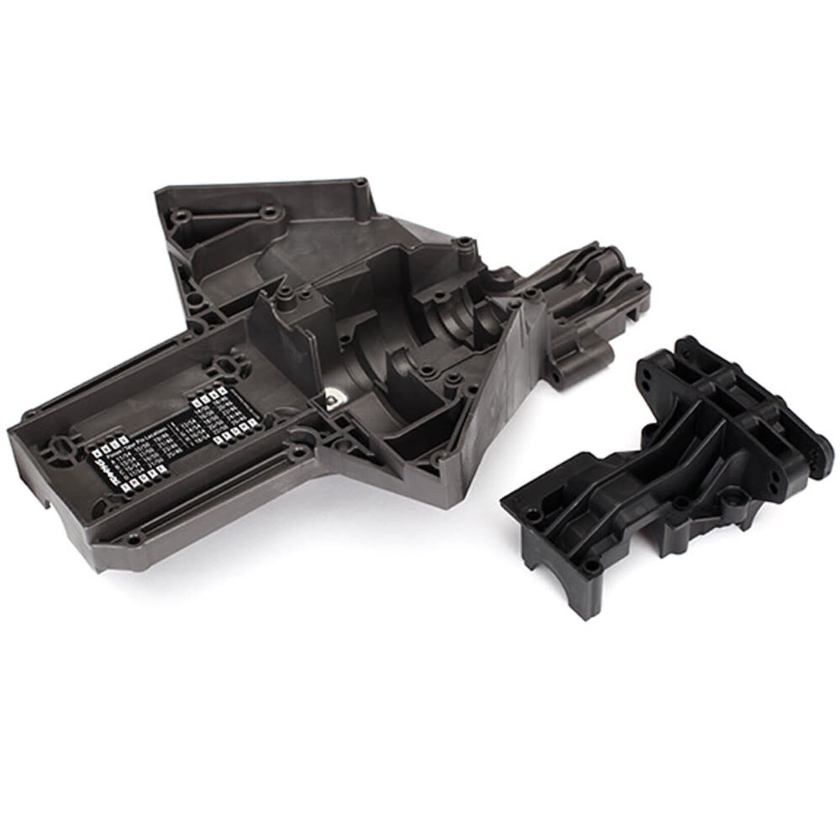 Traxxas TRA7727X Traxxas Upper and Lower Rear Bulkhead