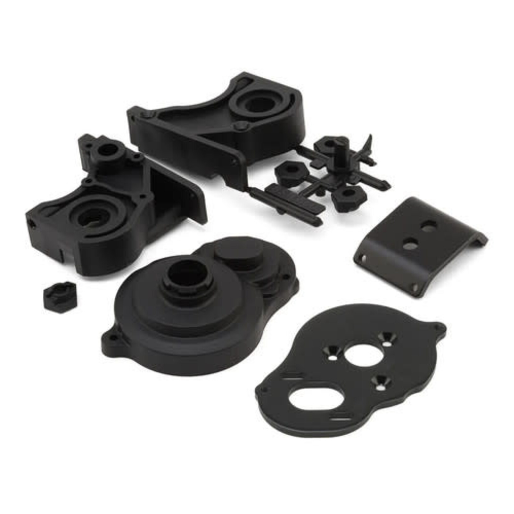 Team Associated ASC6843 Associated RC10 Gear Differential Case and Motor Plate Set