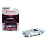 Greenlight GLT37230-A Greenlight 1961 Chevrolet Corvette Convertible Sateen Silver With Black Interior Lot #681 Barrett-Jackson Series 7