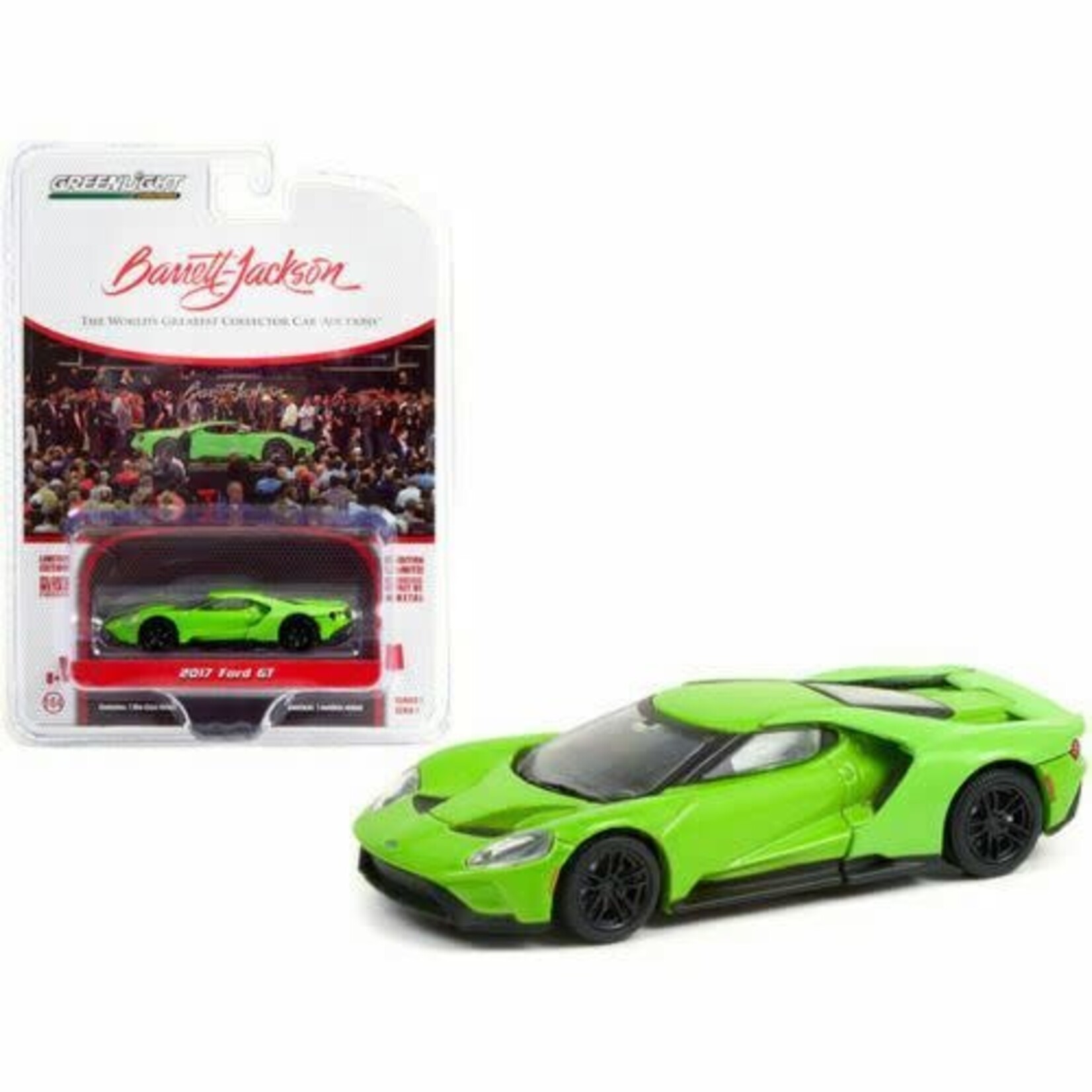 Greenlight GLT37230-E Greenlight 2017 Ford GT Verde Mantis Lot #1417 Barrett-Jackson Series 7