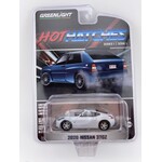 Greenlight GLT47080-F Greenlight 2020 Nissan 370Z Brilliant Silver Metallic Hot Hatches Series 1