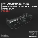 R1 R1920324 R1Wurks R1B Rear Wing, 7 Inch, Pre-Cut, Thick